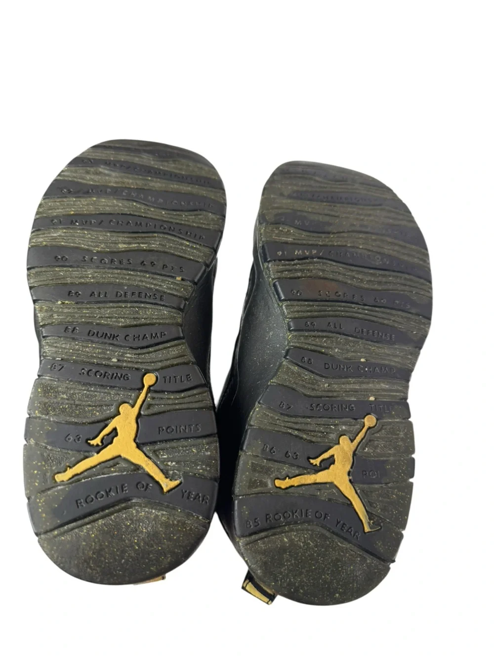Nike Air Jordan 10 Retro NYC Sneakers 2016 Size 10.5 New York Streetwear Black